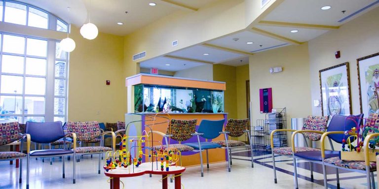 Pediatric Associates of Franklin waiting room