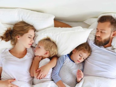 Sleeping in Bed With kids