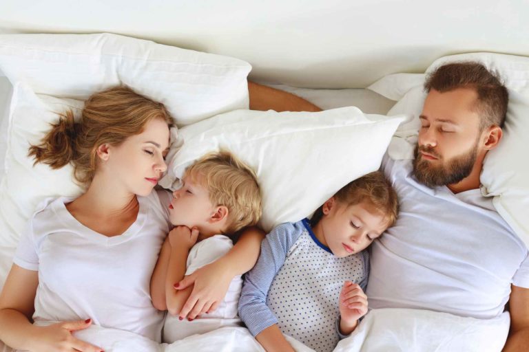Sleeping in Bed With kids
